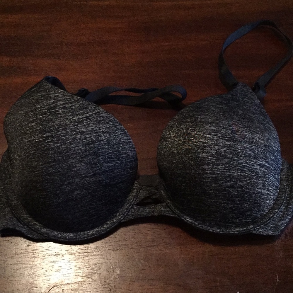 Black Victoria’s Secret perfect shape coverage bra